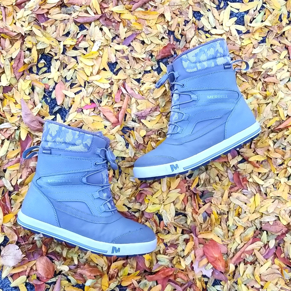 Merrell leather waterproof snow boots!
